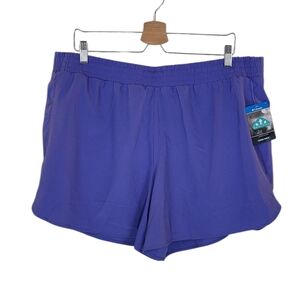 COLUMBIA Purple Active Fit 5" Hike Shorts Size XL